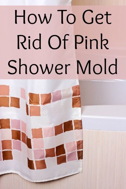 We keep getting these pale pinkish stains on the shower curtains and at the base of the tub. Here's how to get rid of pink shower mold. Cleaning Bathroom Mold, Pink Mold, Bathroom Mold, Boho Homes, Shower Mold, Shower Grout, Deep Clean Bathroom, Bathtub Cleaner, Mold Prevention