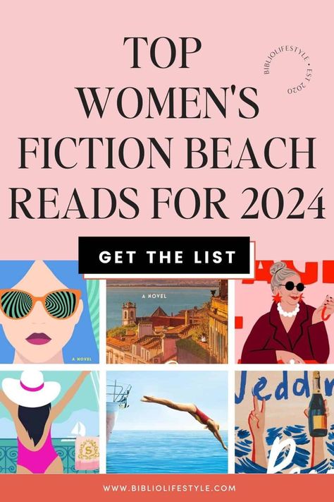 Top 6 Women's Fiction Beach Reads for 2024 to Add to Your Summer List Best Beach Reads 2024, Beach Reads 2024, College Reunion, Best Beach Reads, Summer List, Creative Writing Classes, Beach Reads, Classic Childrens Books, Diverse Books