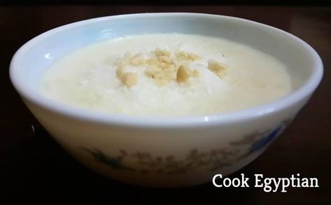 Egypt is popular with its rice pudding restaurants. It is a sweet delicious dish of rice and milk pudding that is served as a dessert or as a light breakfast. Egyptian Rice Pudding, Egyptian Rice Pudding Recipe, Egyptian Rice, Rice And Milk, Egyptian Recipes, Milk Rice, Milk Pudding, Rice Pudding Recipe, Milk Dessert