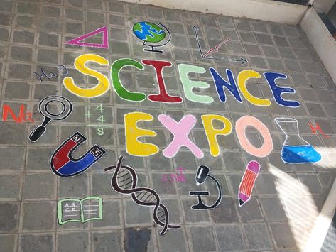 #Rangoli #Science Day Special #Colours Science Day Rangoli, Science Rangoli Designs, Science Day, Colorful Rangoli, Science Notes, Blouse Design Images, Colorful Rangoli Designs, Microbiology, Science Art