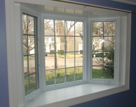 Bow Window Treatments, Bay Window Design, Bay Window Treatments, Bay Window Living Room, Bay Window Seat, Kitchen Addition, Bow Window, Small Basements, Bay Windows