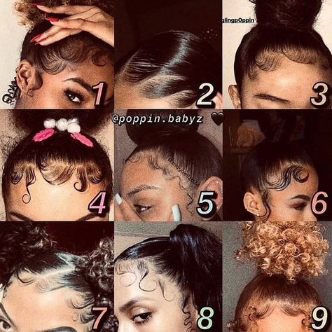 Mixed Curly Hair, Quick Natural Hair Styles, Edges Hair, Hair Instagram, Cute Curly Hairstyles, Edge Control, Natural Curls Hairstyles, Hairdos For Curly Hair, Girls Hairstyles Braids