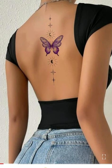 Dream Culture Tattoo, Baddie Tats Spine, Jessie Murph Tattoo Ideas, Thigh Tattoos Women Butterfly, Beautiful Back Tattoos For Women Unique, Bum Tattoos For Women, Stomach Butterfly Tattoo, Thigh Piece Tattoo For Women, Legs Tattoos For Women