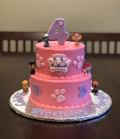 Pink Paw Patrol Party Ideas, Girl Paw Patrol Cake, Paw Patrol Sky Cake, Paw Patrol Cake Pink, Girly Paw Patrol Cake, Pink Paw Patrol Cake Topper, Paw Patrol Birthday Cake Girl, Skye Paw Patrol Sheet Cake, Pink Skye Paw Patrol Cake