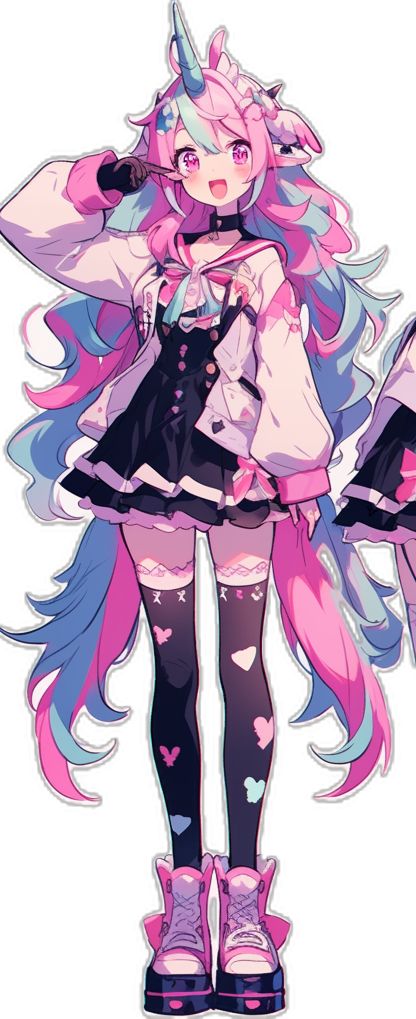 Unicorn Oc, Unicorn Girl, Character Reference, A Unicorn, Girls Characters, Fantasy Character Design, Character Design, Collage, Anime