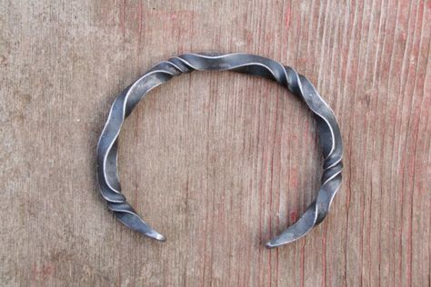 Blacksmith Jewelry, Coal Forge, Blacksmith Ideas, Iron Necklace, Hand Forged Jewelry, 11th Anniversary Gifts, Traditional Anniversary Gifts, 11th Wedding Anniversary, Black Smithing