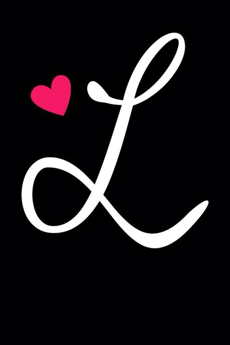 Letter L Wallpaper, Letter L Tattoo, Wallpaper Alphabet, L Is For Love, L Name, Monogram Wallpaper, L Names, Lily Wallpaper, L Tattoo