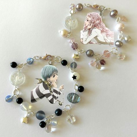 Nana Inspired Jewelry, Jewelry Coquette, Nana Jewelry, Nana Osaki, Poses Reference, Bead Bracelets, U Can, Anime Poses Reference, Bead Jewellery