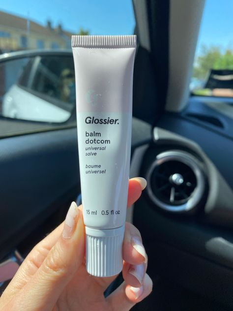 Original Glossier lip balm Glossier Lip Gloss Clear, Glossier Lidstar, Glossier Lip, Glossier Lip Balm, Glossier Lip Gloss, Wishlist 2024, Balm Dotcom, Lip Balm, Lip Gloss