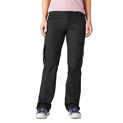 Dickies Women's Relaxed Fit Cargo Pants Women's Cargo Pants, Dickies Cargo Pants, Straight Leg Cargo Pants, Cropped Cargo Pants, Cotton Cargo Pants, Dickies Women, Dickies Pants, Twill Pants, Women Cargos