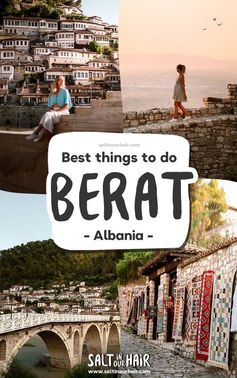 Albania City, Things To Do In 2023, Berat Albania, Montenegro Beach, Travel Places To Visit, Visit Albania, Traditional Ottoman, Albania Travel, Tirana Albania