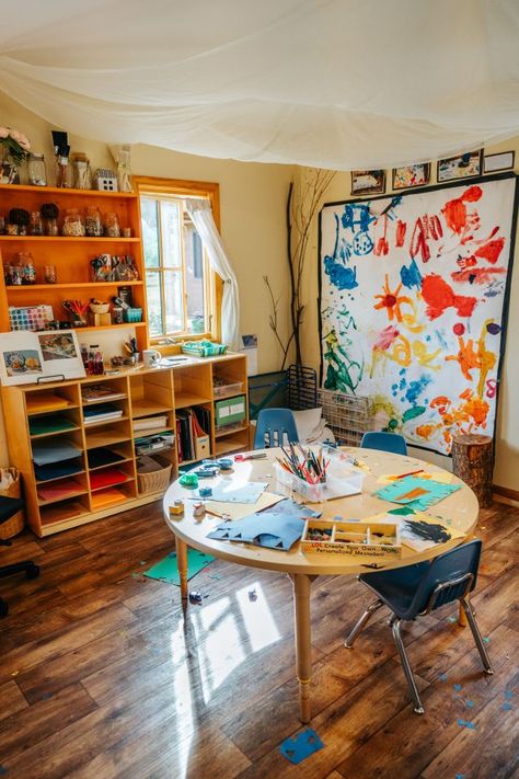 Reggio Art Center, Reggio Emilia Art Projects, Reggio Emilia Classroom, Subject Of Art, Reggio Emilia Inspired, Reggio Classroom, Preschool Rooms, Montessori Toddler Activities, A Group Of People