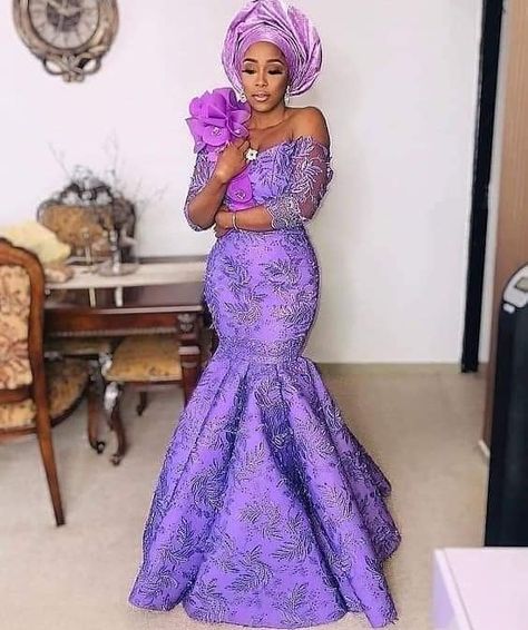 1,132 Likes, 5 Comments - FASHION AND BEAUTY BLOG (@houseofsonia) on Instagram: “Pretty and classy Lady  One word for her  Tag her  #hustlersquare #wearmadeinnigeria #houseofsonia…” Aso Ebi Styles Lace, Lace Fabric Dress, Island Outfits, Latest Asoebi Styles, Nigerian Dress Styles, Aso Ebi Dresses, Nigerian Dress, Nigerian Lace Styles Dress, Nigerian Lace Styles