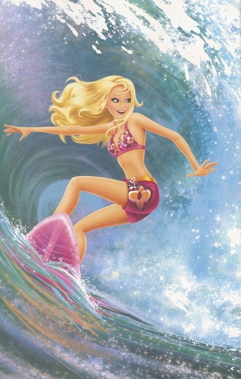 Old Barbie Movies Aesthetic Wallpaper, 90s Barbie Aesthetic, Barbie Trio, Barbie Mermaid Tale, Barbie Movies Aesthetic, Barbie In A Mermaid Tale, Barbie Mermaid, Feminine Spirituality, Barbie Drawing