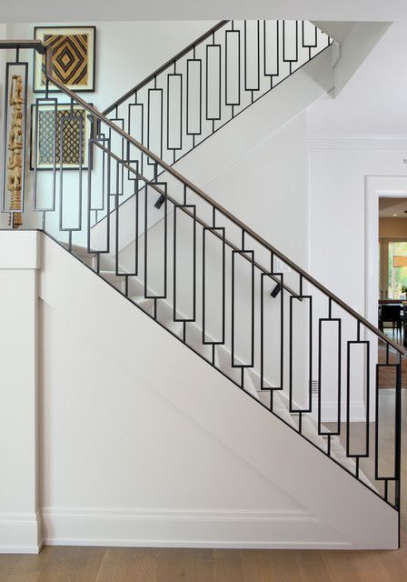 Kenwood 10,000 square foot renovation - Contemporary - Staircase - Chicago - by Foster Design Build SPD Corp | Houzz Contemporary Staircase Design, Modern Handrail, Contemporary Staircase, Modern Staircase, Stair Railing, Staircase Design, Chicago Illinois, Railing, Illinois