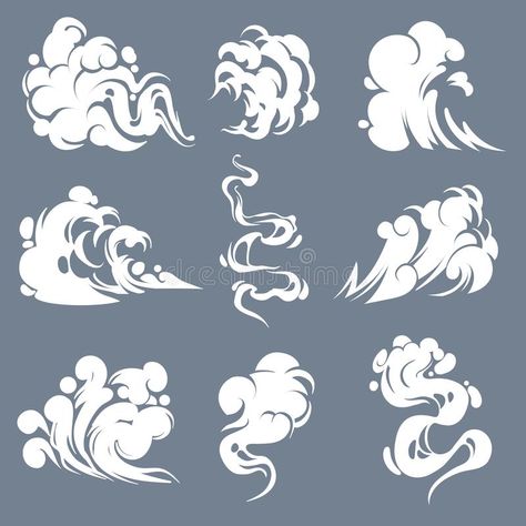 Cloud Illustration, Fire Tattoo, Store Logo, Silver Mist, Manga Drawing Tutorials, Drawing Vector, Comic Drawing, Skill Training, Fall Halloween Decor