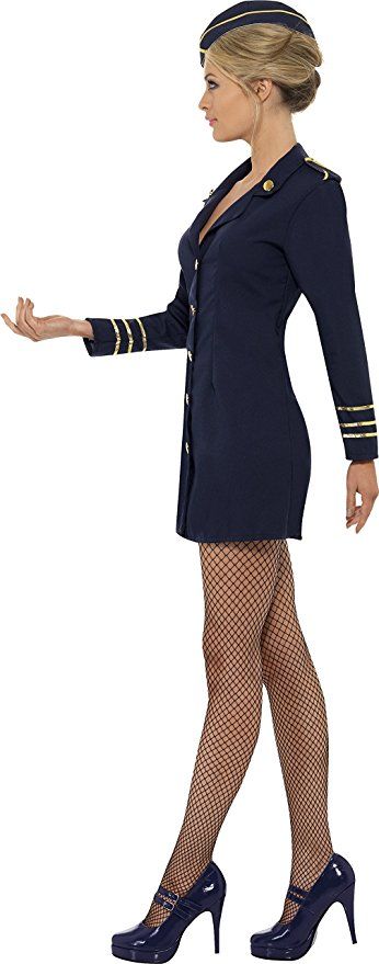 Denim Skirt Outfit Winter, Flight Attendant Costume, Casual Dinner Outfit Summer, Pirate Girl Costume, Scarf Wearing, Girl Pirates, Holiday Outfits Summer, Winter Bridesmaid Dresses, Flight Attendant Fashion