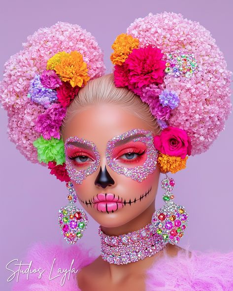 Ode to la Catrina - In honor of upcoming Día de los Muertos 🌸💀 A collab by @pumpkinhenhouse ~ Images 1 + 6 + 11 @studioslayla ~ Images 2 + 7 + 12 @salomeillustrates ~ Images 3 + 8 + 13 @creative_by_sabina ~ Images 4 + 9 + 14 @sprinkleofai Images ~ 5 + 10 + 15 Amazing Art, Fashion Dresses, Art Inspiration, Makeup, Instagram, Art, Make Up