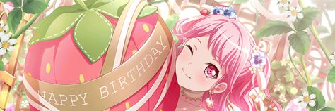 Twitter Cards, Pink Music, Cute Banners, Twitter Banner, Kawaii Core, Pastel Palette, Happy Birthday Banners, Girl Bands, Special Birthday