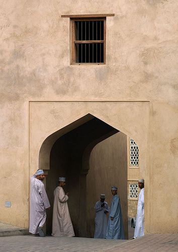 Men at the Nizwa gate, Oman Oman Travel, Sultanate Of Oman, Eric Lafforgue, Dubai Aesthetic, Arabian Sea, Islamic Culture, Arabian Beauty, Islamic Wallpaper, Don't Leave