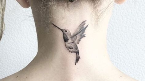 28 Best Watercolor Hummingbird Tattoo Designs – Page 5 – The Paws Geometric Hummingbird Tattoo, Hummingbird Tattoo Black, Colorful Hummingbird Tattoo, Hummingbird Tattoo Meaning, Small Hummingbird Tattoo, Dr Woo, Water Tattoo, Geniale Tattoos, Hummingbird Tattoo