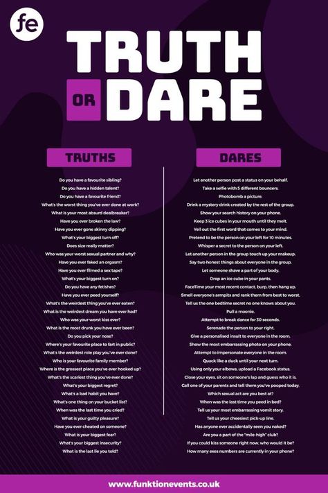 Adult Truth Or Dare Questions Dirty, Truth Or Dare Questions For Best Friends, Truth Or Dare Questions For Teenagers, True Or Dare Questions, Dares For Teens, Friends Drinking Game, Spicy Truth Or Dare Questions, Games For Friends, Game To Play With Friends