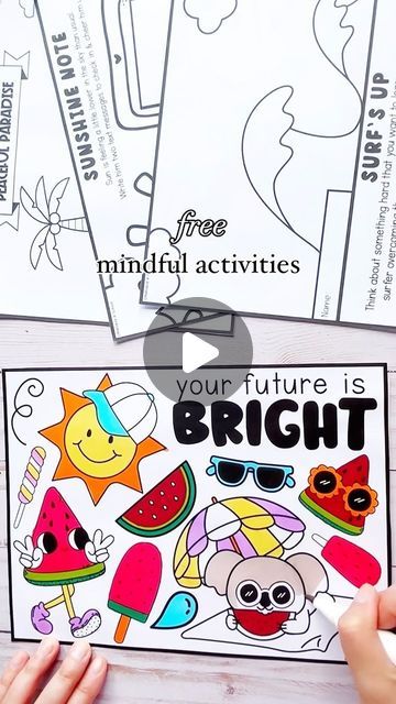 Social Emotional Learning Activities for Kids on Instagram: "Check the link in my bio if you would like access to your free seasonal summer SEL sampler pack of 4 mindful activity pages. ☀️

Here’s what the community has loved about the past version:

“Great occasional fillers for morning work or free choice!!!!” -Valerie S.

“Used this resource for students after they finished state testing. It was a great option for them to give their brain a break! :)” -ComTON of Resources

“My students love these! I put these pages in the take a break corner and they utilize them frequently! Thank you.” -Lisa B.

“My students loved this for morning work! It was relaxing for them, but also something to do first thing. Thanks so much!” -Samantha W.

➡️ & if any of these reviews are yours, DM me so I can t Social Thinking Activities, Emotional Learning Activities, Sel Activities, Learning Activities For Kids, Friendship Skills, Social Emotional Learning Activities, State Testing, Social Thinking, Child Therapy