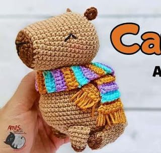 PATRONES AMIGURUMI GRATIS: PATRON GRATIS CAPIBARA AMIGURUMI 61207 Crochet Purse Patterns, Purse Patterns, Amigurumi Free, Crochet Purses, Amigurumi Free Pattern, Amigurumi Pattern, Crochet Toys, Crochet Amigurumi, Free Pattern