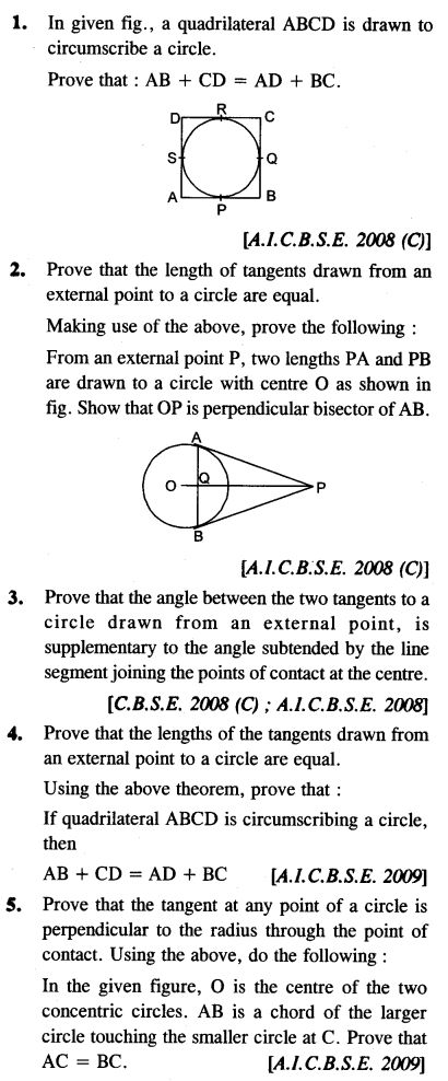 CBSE-Board-Papers-Class-10-Maths-Circles-Questions-01 Maths Circles Notes, Class 10 Maths Question Paper, Class 10 Cbse Tips, Maths Worksheet For Class 10, Previous Year Question Paper Class 10, Studies Tips, Trigonometry Worksheets, Science Formulas, Cbse Class 10