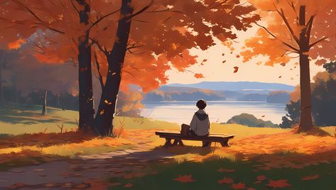 Embrace Fall with our stunning wallpapers! 🍁🍂 Explore the beauty of the season on your phone and desktop. 📱💻 #FallSeason #AutumnWallpaper #PhoneWallpaper #DesktopWallpaper Painted Desktop Wallpaper, Fantasy Place, Desktop Wallpaper Fall, Desktop Wallpaper 1920x1080, Desktop Aesthetic, Fall Anime, Disney World Wedding, Pc Wallpapers, Landscape Inspiration