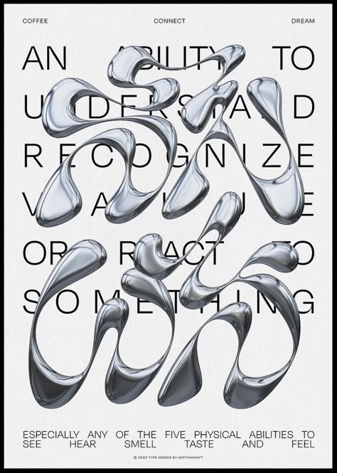 Metalic Poster Design, Silver Poster Design, Chrome Text Graphic Design, Eclectic Graphic Design, Chrome Branding, Chrome Graphic Design, Silver Graphic Design, 2000s Graphic Design, Silver Poster