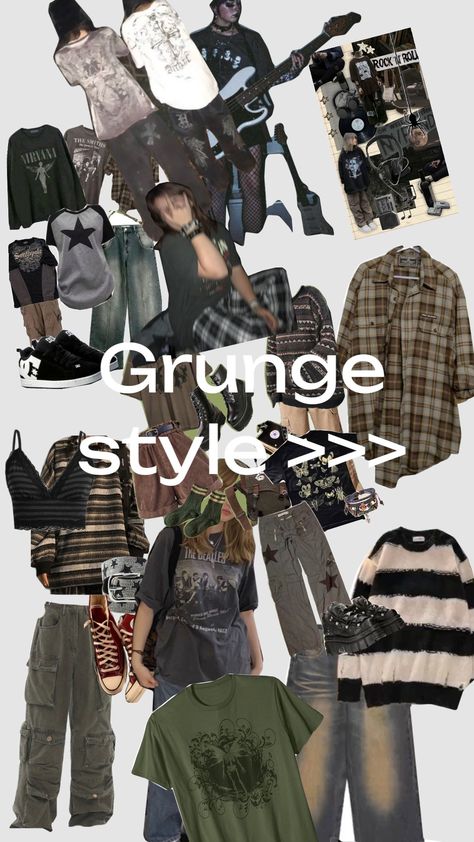 #grunge #grungeclothes Grunge Stores To Shop At, Fall Outfit Ideas Grunge, Grunge Outfit 90s, Cheap Grunge Outfits, Where To Get Grunge Clothes, Teenage Grunge Outfits, Where To Shop For Grunge Clothes, Grunge Stores, Band Shirt Outfits Grunge