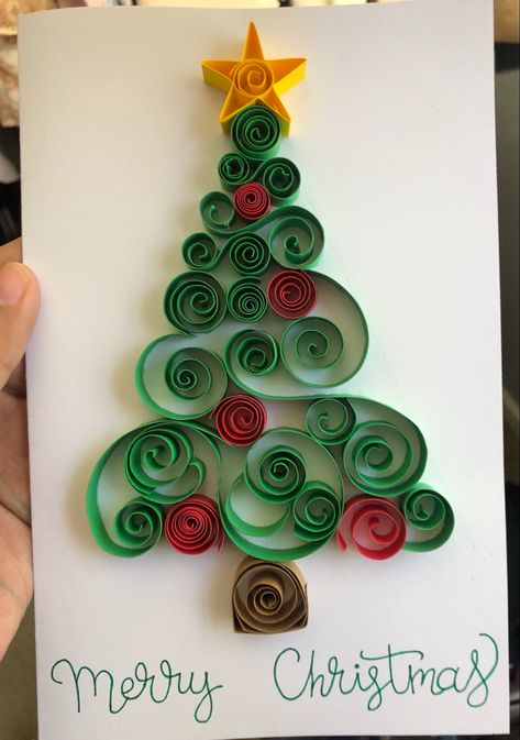 Christmas Crafts To Make And Sell, Diy Quilling Crafts, Paper Quilling For Beginners, Paper Quilling Cards, Quilling Work, Desain Quilling, Quilling Christmas, Paper Quilling Patterns, Quilled Creations