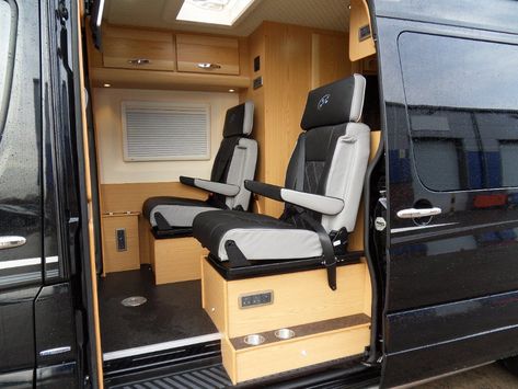 4 berth twin wheel sprinter interior 4 Berth Campervan, Sprinter Van Camper, Motorhome Conversions, Mercedes Sprinter Camper, Luxury Van, Sprinter Van Conversion, Adventure Campers, Sprinter Camper, Single Beds