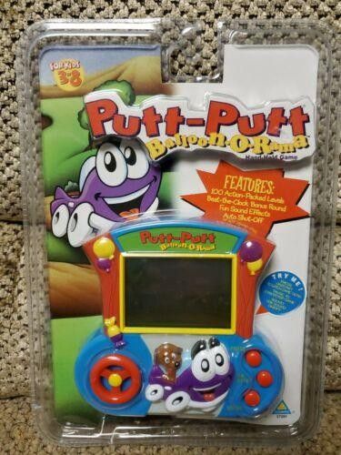 Putt-Putt Balloon-O-Rama Electronic Handheld Game Humongous Entertainment - New | #3759922895 Humongous Entertainment, Sprout House, Nostalgic Games, Banjo Kazooie, 90s Childhood, Crash Bandicoot, Putt Putt, Event Photos, User Interface