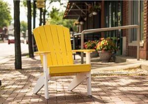 House Patio, Lawn Furniture, Amish Furniture, Sunbrella Cushions, Outdoor Furniture Collections, Adirondack Chairs, Swing Set, Back Patio, Adirondack Chair