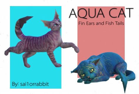 Fin Ears, Fish Tails, Sims Pets, Sims 4 Traits, Sims Packs, The Sims 4 Packs, Sims 4 Body Mods, Sims 4 Gameplay, Sims Four