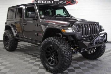 Custom Wranglers & Gladiators for Sale | Lifted Jeeps & HEMI Conversions Darkest Knight, Jeep Wrangler Rubicon Unlimited, Jeeps Wrangler, Jeep Wrangler Interior, Jeep Wheels, Custom Jeep Wrangler, 2018 Jeep Wrangler, Cars Jeep, Classic Jeeps