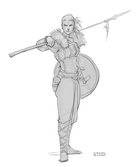 Female Viking Drawing, Viking Pose Reference, Viking Clothes Drawing, Viking Animation, Viking Reference, Poses Character, Viking Drawings, Character Lineup, Clothes Drawing Reference