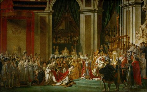 Jacques Louis David, Empress Josephine, Franz Marc, The Coronation, History Painting, William Turner, Louvre Museum, The Empress, French Art