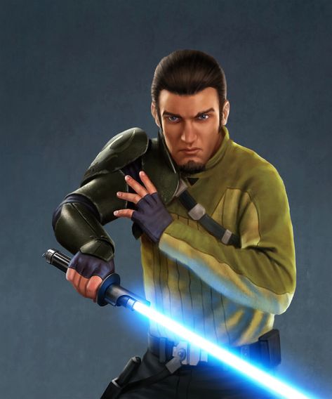 Kanan Jarrus, Ryan Valle on ArtStation at https://www.artstation.com/artwork/yDDY19 Star Wars Kanan Jarrus, Lightsaber Collection, Kanan Jarrus, Star Wars Symbols, Star Wars Legacy, Hera Syndulla, Star Wars Species, Star Wars Character, High Ground