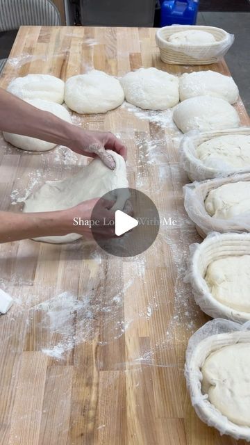 CRUMB Sourdough Microbakery on Instagram: "Shape loaves with me. I affectionately call this method, "yank my ears and pull my tongue". Maybe you'll get the gist when you see. 😉 Dough day is notoriously messy, long, hurry-up-and-wait, melodious, therapeutic, and so much more. This part, though ... There's nothing quite like handling soft billowy dough that is literally alive and moving. This final step means we almost have bread. Dough day is nearing its crazy end; a languid winding down (unless you've pushed bulk fermentation to the brink, and then it's sheer madness of a rush to get the dough in the fridge)." Shaping Bread Dough, Shaping Sourdough Bread, Sourdough Microbakery, Shaping Sourdough, Homemade Bread Dough, Sourdough Bread Starter, Sourdough Recipe, Artisan Breads, Sourdough Starter Discard Recipe