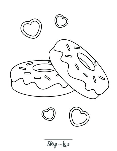 Fun Donut Coloring Pages with Free Printable Book | Skip To My Lou Donut Coloring Page, Easy Donuts, Skip To My Lou, Easter Coloring, Coloring Page Printable, Easter Coloring Pages, Easter Colouring, Relaxing Activities, Printable Books