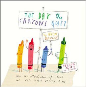 The Day The Crayons Quit - this is a wonderful & funny book about frustrated crayons that air their grievances to their owner. Crayons Quit Book, The Day The Crayons Quit, Day The Crayons Quit, Oliver Jeffers, Crayon Drawings, Read Aloud Books, Program Ideas, Books For Boys, Elementary Music