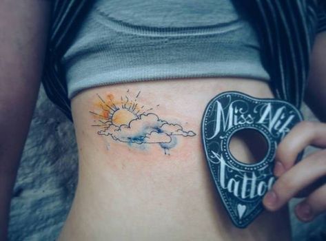 amp-pinterest in action Cloud Nine Tattoo, Sun Peeking Through Clouds Tattoo, Matching Cloud Tattoos, Sun In Clouds Tattoo, Small Storm Tattoo, Sun Behind Clouds Tattoo, Sun Clouds Tattoo, Cloud Tattoo Small, Sun Cloud Tattoo