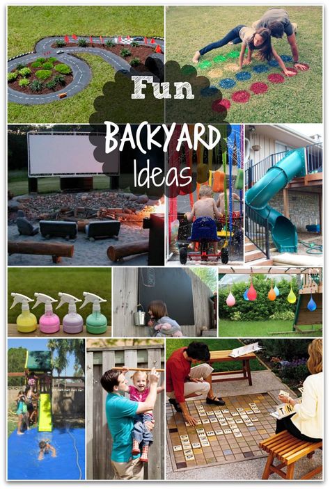 Fun backyard DIY ideas - I want to try every one of these!!! Backyard Fun For Kids, Fun Backyard Ideas, Backyard Ideas For Kids, Fun Backyard, Yard Diy, Princess Pinky Girl, Pinky Girl, Elephant Planters, Playing Outside