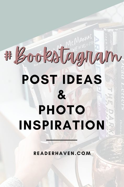 Bookstagram Handles, Bookstagram Photo Prompts, How To Post Books On Instagram, Insta Post Ideas Books, Book Posts Ideas, How To Take Aesthetic Pictures Of Books, Bookstragam Post, Bookinstagram Ideas Feed, Instagram Story Ideas Reading