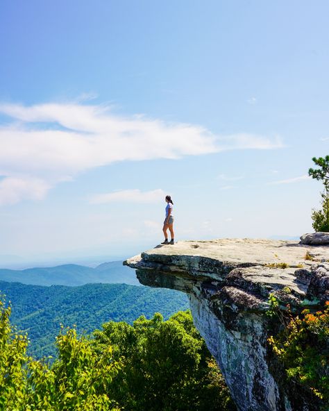 Taking in the views from McAfee Knob, the most photographed spot on the Appalachian Trail. This hike definitely lives up to the hype. 🥾 Shoutout to @girlswhohikevirginia, the largest hiking group and community for women+ in Virginia for hosting this hike with me! You can find more information about this hike on @alltrails by searching “McAfee Knob via Appalachian Trail”. P.S. there’s a link in my bio has a discount on AllTrails+. As always, a reminder to leave no trace while you hike! 🌎 .... Hiking Appalachian Trail, Hiking Group, Leave No Trace, The Appalachian Trail, Appalachian Trail, The Hype, Spot On, P S, Shout Out