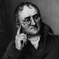 John Dalton- In 1803-1807, Dalton proposed a new theory of the nature of atoms, which became known as Dalton's Atomic Theory. It stated that elements are made of atoms and cannot be created or destroyed. It was the first comprehensive description of the behaviour of all matter. His model of the atom was of a hard, immutable sphere referred to as the Billiard Ball Model. John Dalton, Pony Makeup, Chemistry Study Guide, Atomic Theory, 7th Grade Science, Classical Conversations, Free Infographic, Primary Education, Meteorology