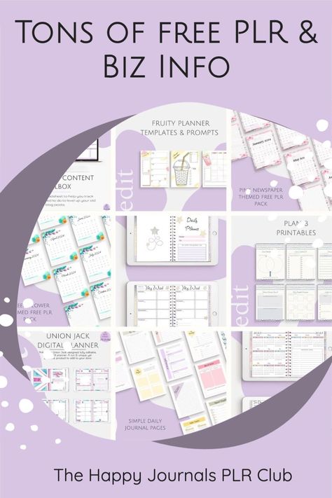 Tons of free PLR & Biz Info menuplanner #notionlifeplanner #dayplannerprintablefreestudentplanner Free Plr Digital Products, Thrift Business, Business Daily Planner, Plr Planners, Business Planner Printables, Goal Planner Free, Digital Planner Ideas, Daily Planner Printables Free, Aesthetic Planner